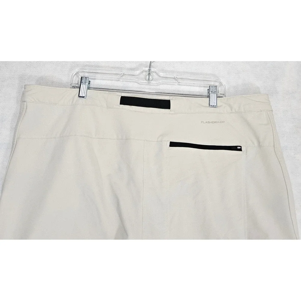 The North Face FlashDry-XD Hiking‎ Pants Mens XXL Belted Technical Beige Fishing